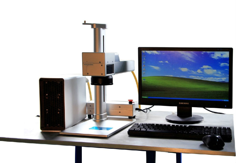 Fiber - optical laser marking machine precise laser marking machine